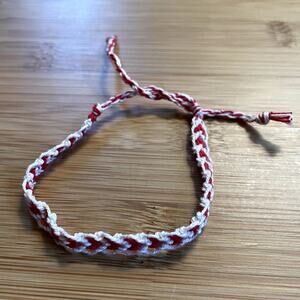 Royalty Woven Bracelet anklet trendy comfortable tie embroidery thread woven gif